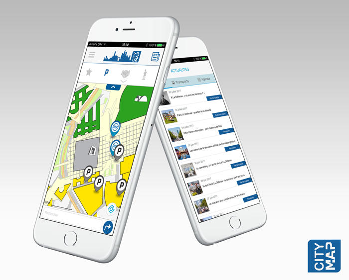 Application Mobile CityMap